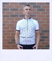 Reverse Gear recumbent cycling jersey - men front